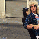 One man Wayne's World costume