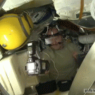 Taking a selfie in space