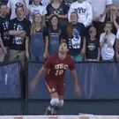 Volleyball early celebration fail