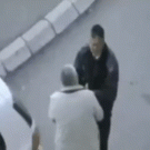 Drunk guy tries to run from the cops