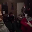 Seahawks fan destroys TV