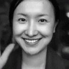 Girl paints herself as famous Einstein picture (He Yuhong)