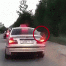 Taxi driver throws out client for littering