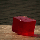 Bouncing jello