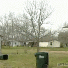 Trash bin jump fail