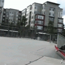 AZO slo-mo skateboard flip