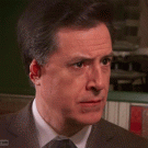 Stephen Colbert ear pop