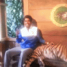 Posing with tiger fail