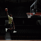 Slow motion basketball shot