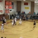 Amazing basketball shot