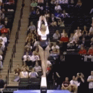 Nastia Liukin amazing balance beam save