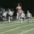 Little girls track race finish fail