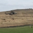 Helicopters vs. porta-potties