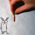 Frustrating a cartoon