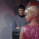 Spock checking out some ass
