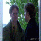 The Office - Dwight gets slapped by Jim