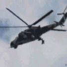 Helicopter flies without moving its propellers