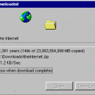 Downloading the Internet