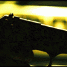 Slow motion beretta shooting