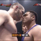 Boxing kiss goes wrong