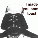 The dark side of the toast