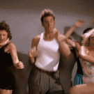 Kramer dancing