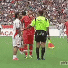 Carlos Alberto pulls referee's pants down