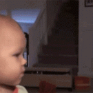 Kid reacts to TV