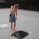 Under-ice swimming