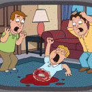 Two and a Half Men on Family Guy