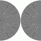 Moiré circles