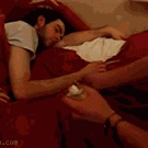 Setting sleeping guy on fire prank