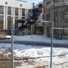 Horizontal bar double fail