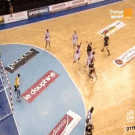 Handball goalkeeper accidentally scores goal