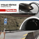 Creative vacuum tunnel ad in Slovakia