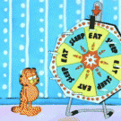 Garfield's wheel of activities