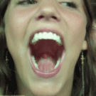 Girl swallows tongue