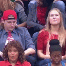 Girlfriend kisses next guy on the kiss cam
