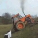 Tractor flip-over