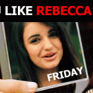 Patrick Bateman on Rebecca Black