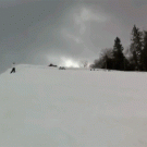 30 skiers backflip while holding hands