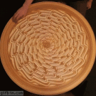 Pottery wheel trick