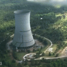 Cooling tower implosion