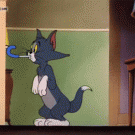 Tom and Jerry - Tom vs. umbrella