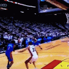 Amare Stoudemire psyches out Shane Battier