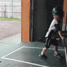 Kid baseball headshot