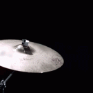 Cymbal hit in slo-mo