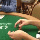 Poker chip trick