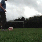 Soccer puddle jump