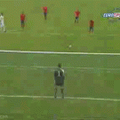 Tricky penalty kick